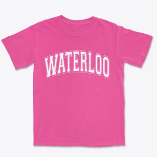 Waterloo Nebraska Varsity Premium Heavyweight T-shirt