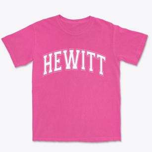 Hewitt Texas Varsity Premium Heavyweight T-shirt