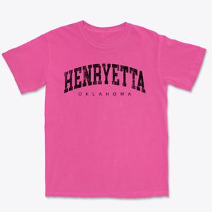 Henryetta Oklahoma Urban Vibe Premium Heavyweight T-shirt