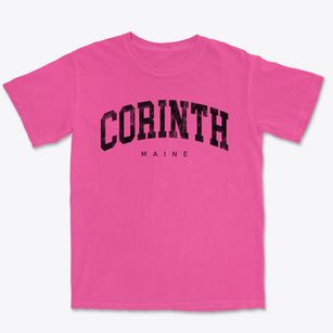 Corinth Maine Urban Vibe Premium Heavyweight T-shirt