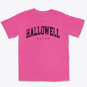 Hallowell Maine Urban Vibe Premium Heavyweight T-shirt