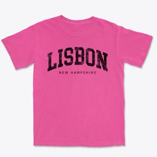Lisbon New Hampshire Urban Vibe Premium Heavyweight T-shirt