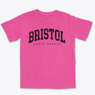 Bristol South Dakota Urban Vibe Premium Heavyweight T-shirt