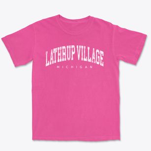 Lathrup Village Michigan Urban Vibe Premium Heavyweight T-shirt