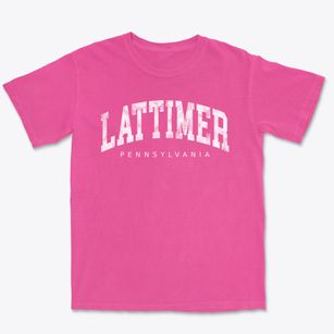 Lattimer Pennsylvania Urban Vibe Premium Heavyweight T-shirt
