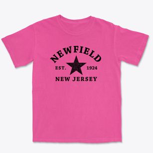 Newfield New Jersey Star Premium Heavyweight T-shirt