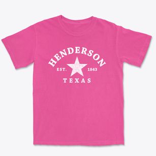 Henderson Texas Star Premium Heavyweight T-shirt