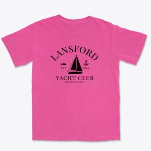 Lansford Pennsylvania Yacht Club Premium Heavyweight T-shirt