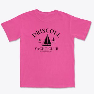 Driscoll Texas Yacht Club Premium Heavyweight T-shirt