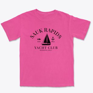 Sauk Rapids Minnesota Yacht Club Premium Heavyweight T-shirt