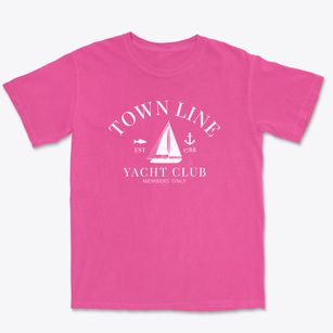 Town Line New York Yacht Club Premium Heavyweight T-shirt