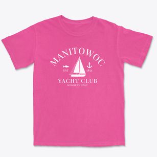 Manitowoc Wisconsin Yacht Club Premium Heavyweight T-shirt