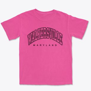 Walkersville Maryland Inline Premium Heavyweight T-shirt