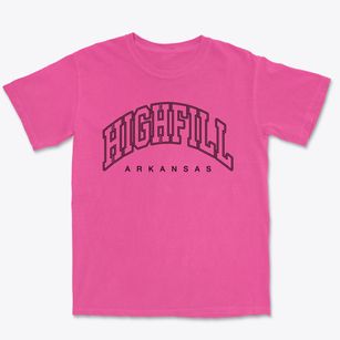 Highfill Arkansas Inline Premium Heavyweight T-shirt