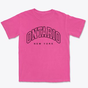 Ontario New York Inline Premium Heavyweight T-shirt