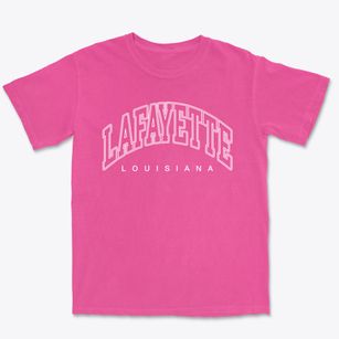 Lafayette Louisiana Inline Premium Heavyweight T-shirt