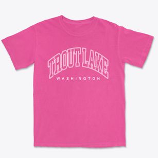 Trout Lake Washington Inline Premium Heavyweight T-shirt