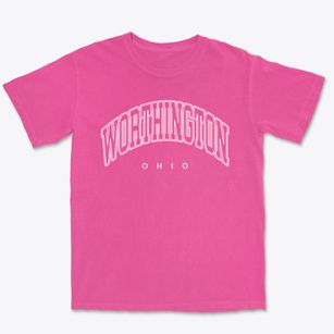 Worthington Ohio Inline Premium Heavyweight T-shirt