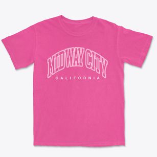 Midway City California Inline Premium Heavyweight T-shirt