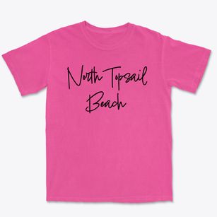 North Topsail Beach North Carolina Freestyle Premium Heavyweight T-shirt