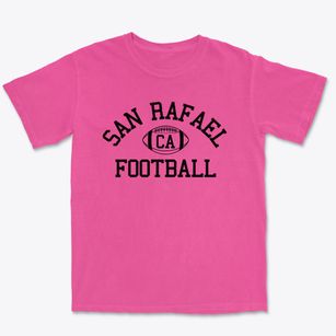 San Rafael California Football Premium Heavyweight T-shirt