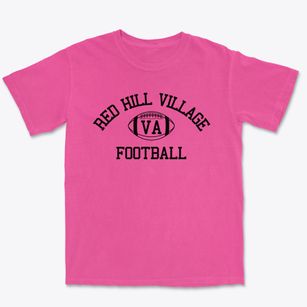 Red Hill Village Virginia Football Premium Heavyweight T-shirt