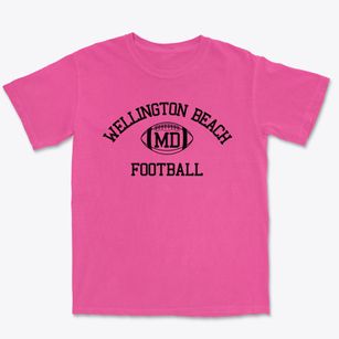 Wellington Beach Maryland Football Premium Heavyweight T-shirt