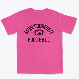 Montgomery Georgia Football Premium Heavyweight T-shirt