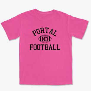 Portal North Dakota Football Premium Heavyweight T-shirt