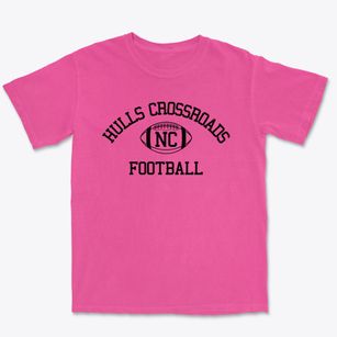 Hulls Crossroads North Carolina Football Premium Heavyweight T-shirt