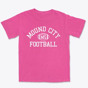 Mound City Mississippi Football Premium Heavyweight T-shirt