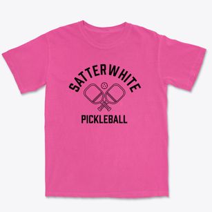 Satterwhite North Carolina Pickleball Premium Heavyweight T-shirt