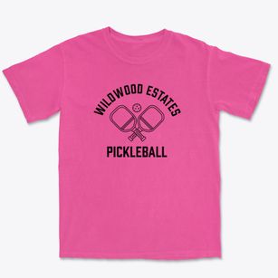 Wildwood Estates Arizona Pickleball Premium Heavyweight T-shirt