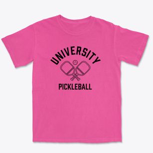 University Mississippi Pickleball Premium Heavyweight T-shirt