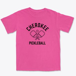 Cherokee North Carolina Pickleball Premium Heavyweight T-shirt