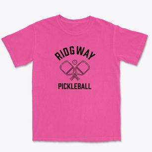 Ridgway Colorado Pickleball Premium Heavyweight T-shirt