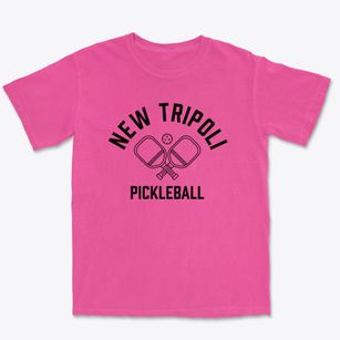 New Tripoli Pennsylvania Pickleball Premium Heavyweight T-shirt