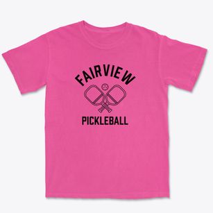 Fairview Kansas Pickleball Premium Heavyweight T-shirt