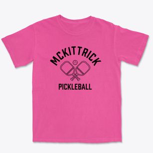 Mckittrick California Pickleball Premium Heavyweight T-shirt