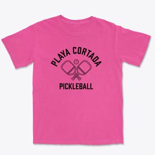 Playa Cortada Puerto Rico Pickleball Premium Heavyweight T-shirt