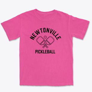 Newtonville New Jersey Pickleball Premium Heavyweight T-shirt