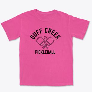 Duff Creek North Carolina Pickleball Premium Heavyweight T-shirt