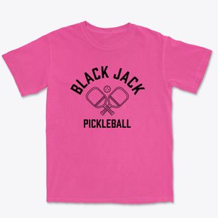 Black Jack Kentucky Pickleball Premium Heavyweight T-shirt