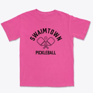 Swaimtown North Carolina Pickleball Premium Heavyweight T-shirt