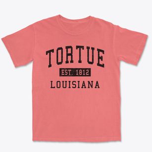 Tortue Louisiana Classic Established Premium Heavyweight T-shirt
