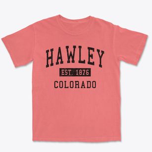 Hawley Colorado Classic Established Premium Heavyweight T-shirt