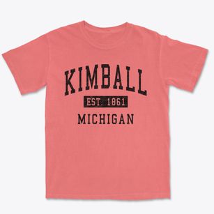 Kimball Michigan Classic Established Premium Heavyweight T-shirt