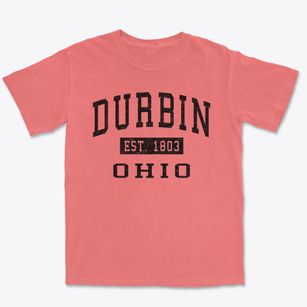 Durbin Ohio Classic Established Premium Heavyweight T-shirt