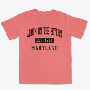 Arden On The Severn Maryland Classic Established Premium Heavyweight T-shirt