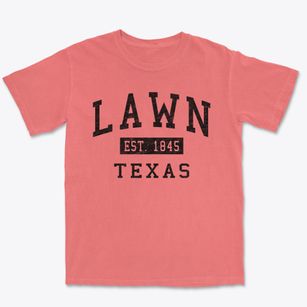 Lawn Texas Classic Established Premium Heavyweight T-shirt